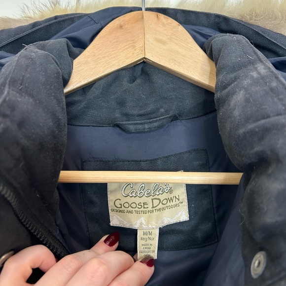 Cabela’s Down Parka with Real Fur Trimmed Hood - Picture 6 of 13